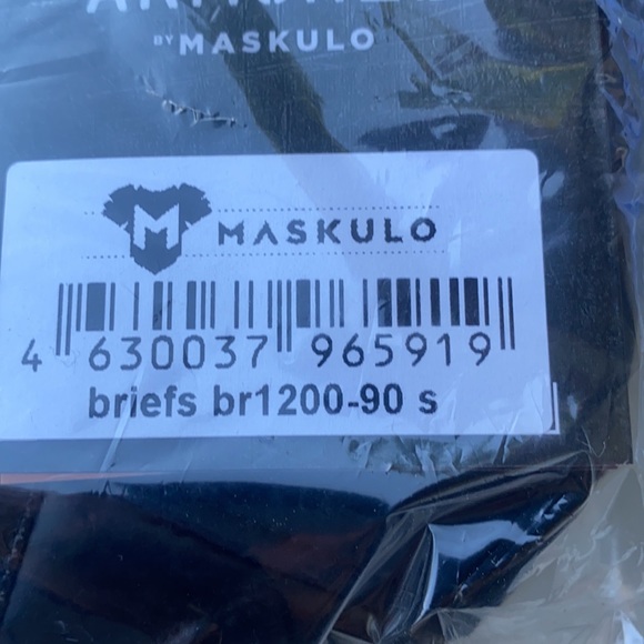 Maskulo Armored Fetish Briefs-BR1200-90-S - Picture 4 of 4